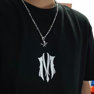 Chrome Hearts Skull Silver Necklace
